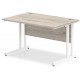 Rayleigh Cantilever 800mm Deep Straight Office Desk